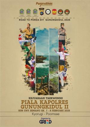 Kejuaraan KAPOLRES GUNUNG KIDUL TAEKWONDO CHAMPIONSHIP II TH.2025 Pengkab TI GK - GRIND ti-warriortcsemarang.com